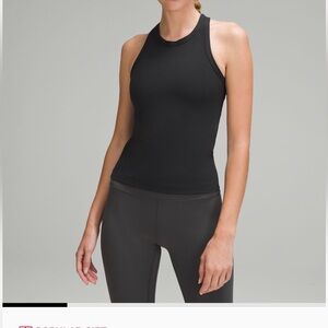 Lululemon black align tank size 8